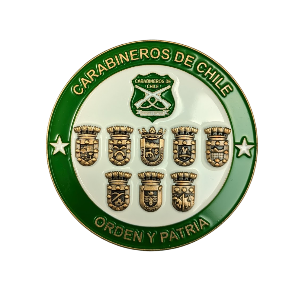 Moneda de Colección Prefectura Santiago Norte 2024