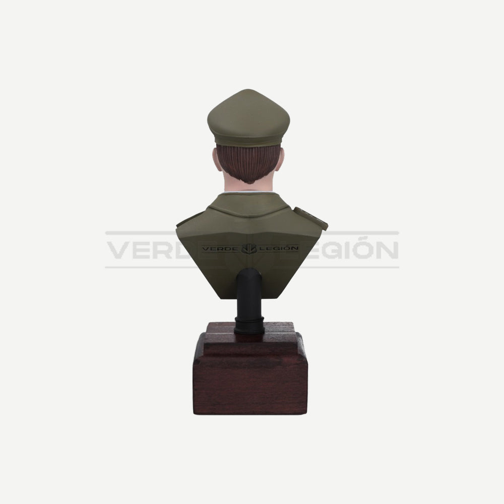 Figura 3D Aspirante a Oficial Masculino Placa Personalizable