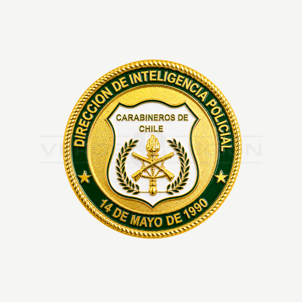 Moneda Dirección de Inteligencia Policial (DIPOLCAR) Carabineros