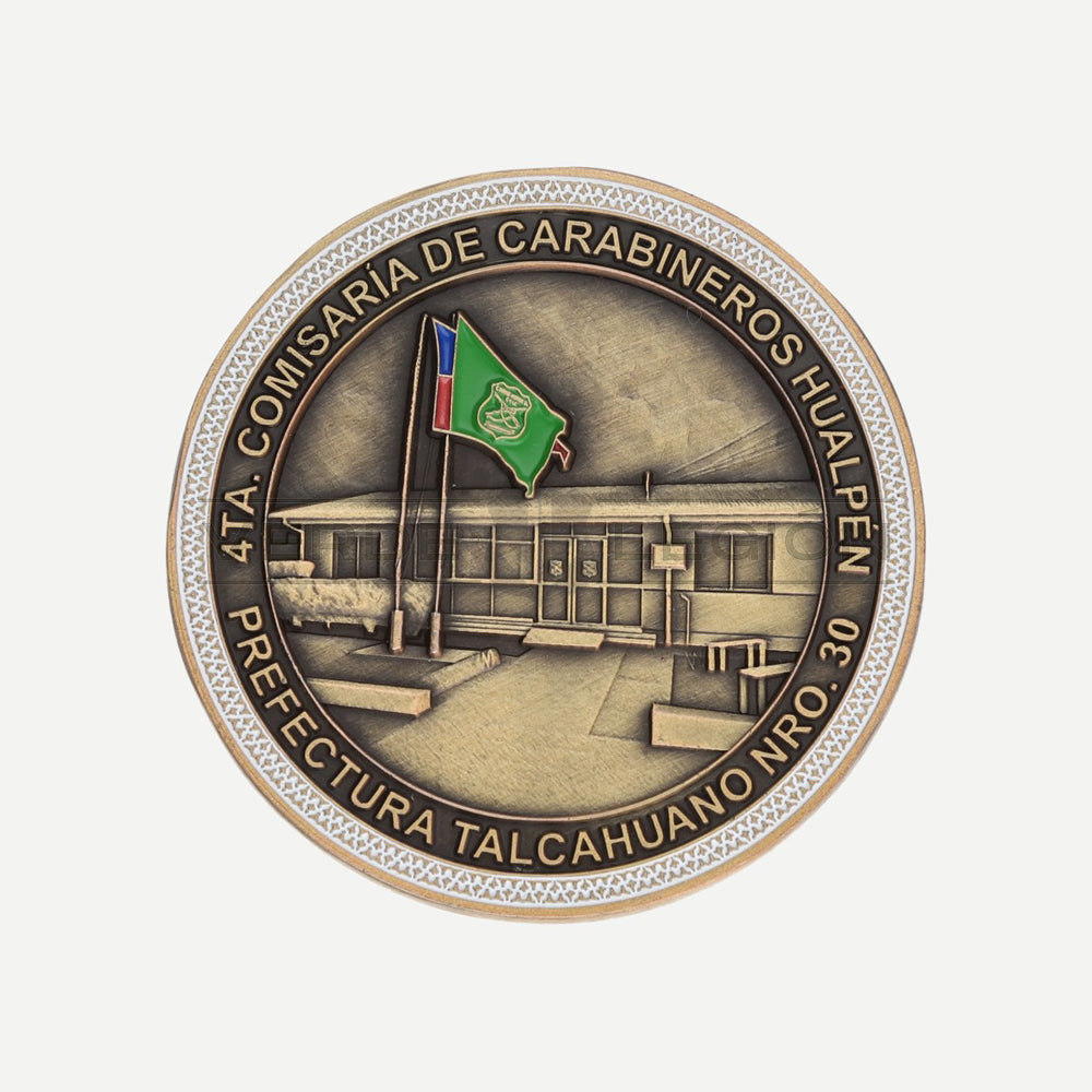 Moneda de Colección 4ta Comisaría Hualpén Carabineros