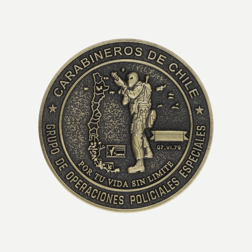 Moneda de Colección Gope Carabineros