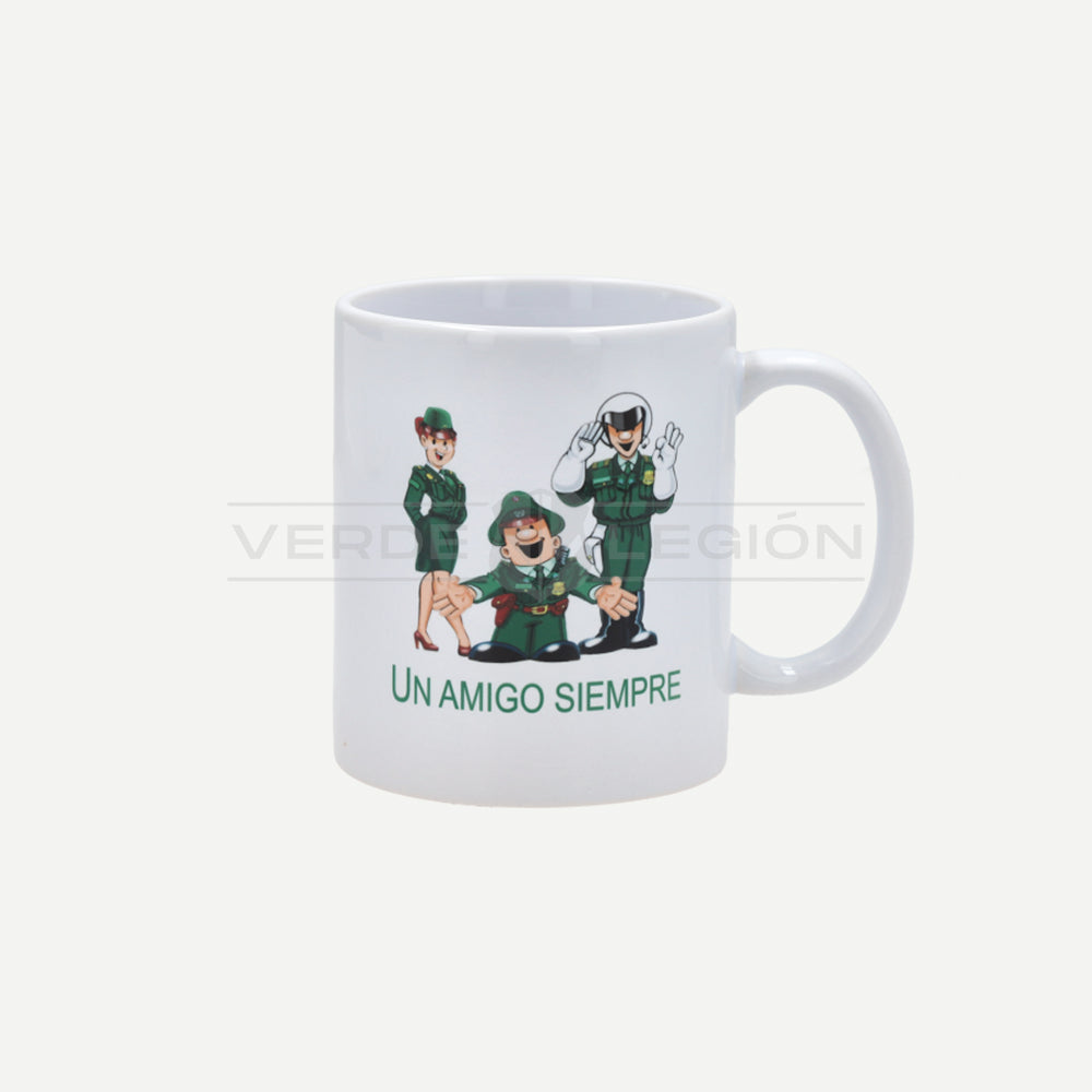 Taza Un Amigo Siempre Carabineros