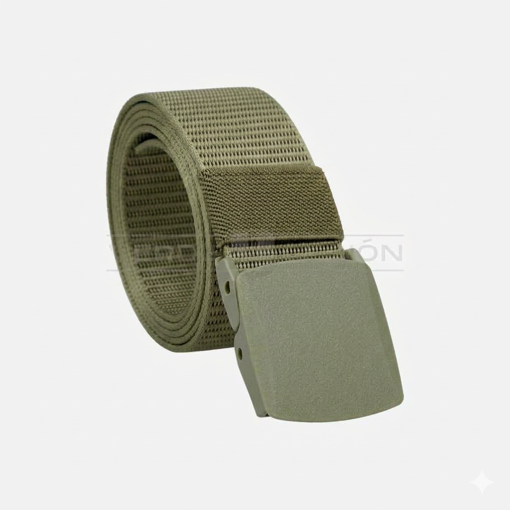 Cinturón Hebilla Plástica Carabineros