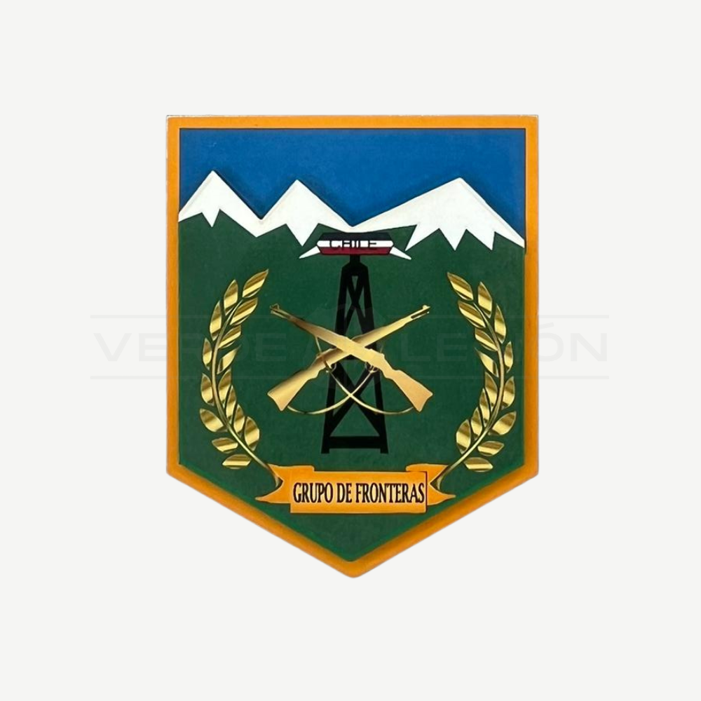 Imán Grupo de Fronteras de Carabineros de Madera para Refrigerador