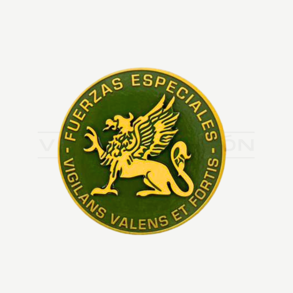 Imán Fuerzas Especiales Carabineros de Madera para Refrigerador