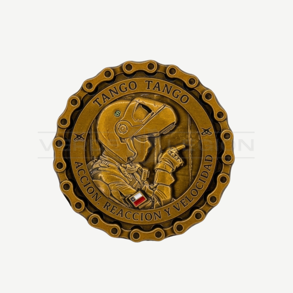 Nueva Moneda de Colección Tango Tango Carabineros