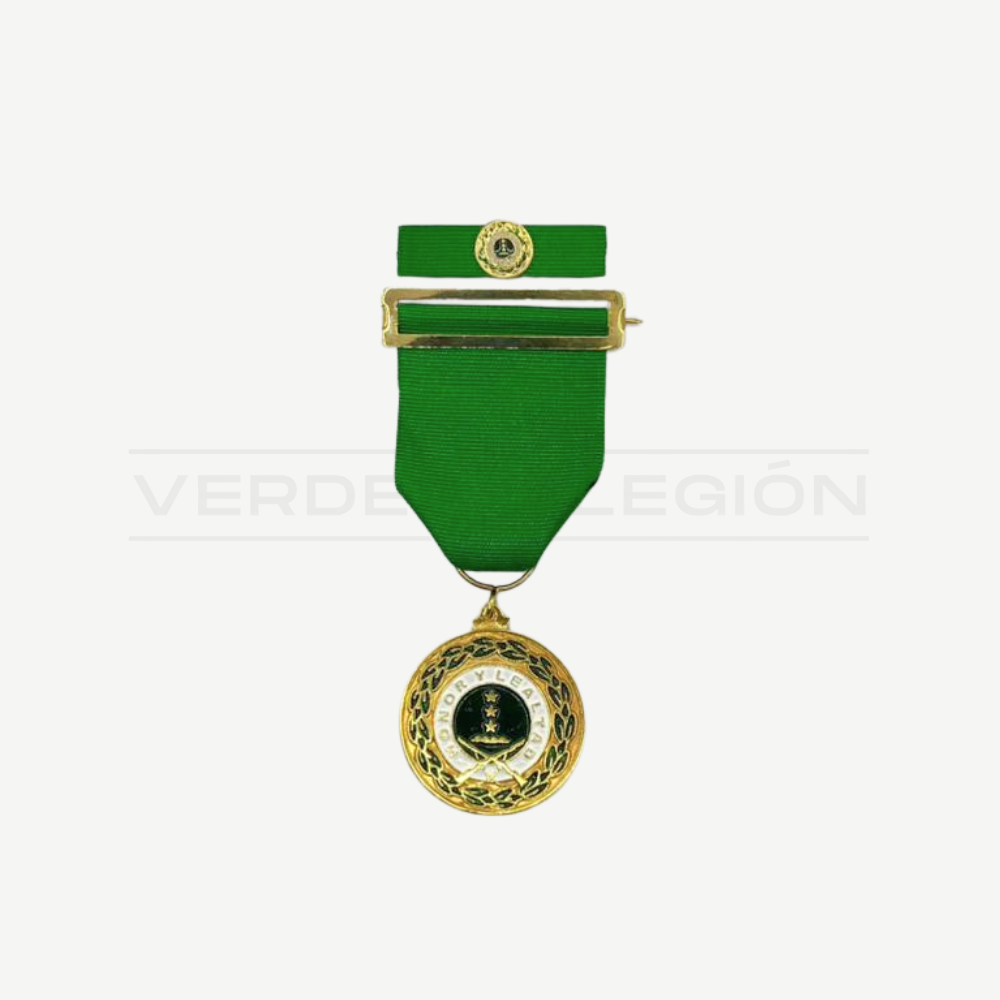Medalla y Distintivo Honor y Lealtad Coronel Carabineros