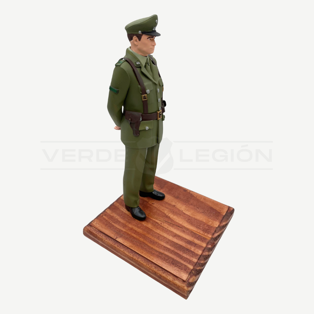 Figura 3D Carabinero Uniforme Antiguo Carabineros