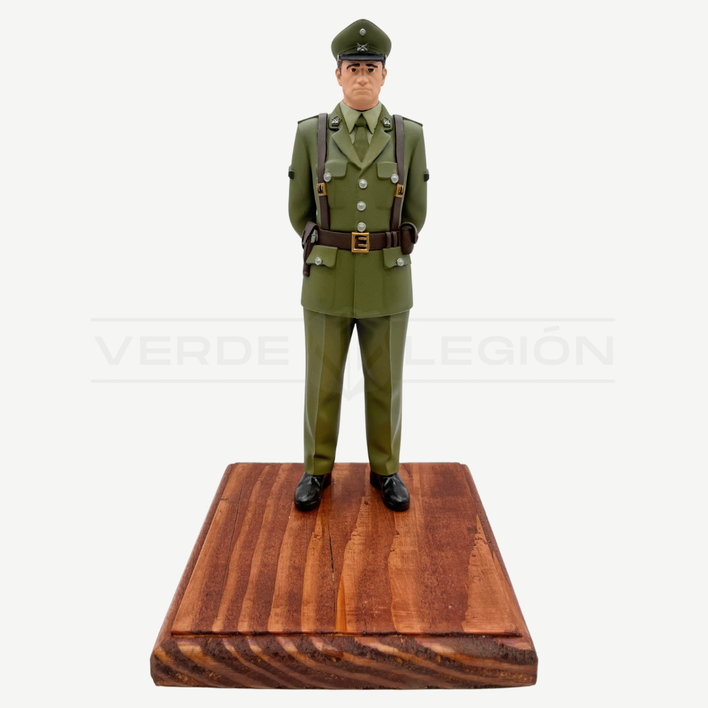 Figura 3D Carabinero Uniforme Antiguo Carabineros