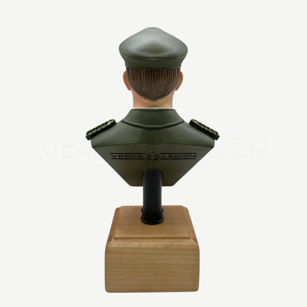 Figura 3D Carabinero PNI Masculino Placa Personalizable