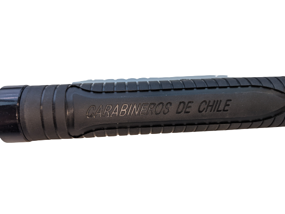 Bastón Retráctil Rótulo Carabineros de Chile