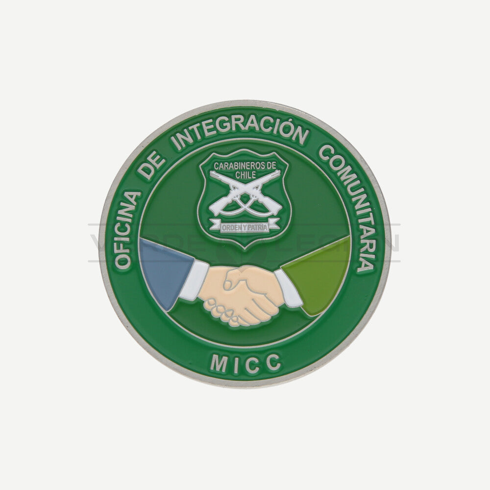 Moneda Personalizada MICC Carabineros